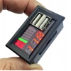 USB Çıkışlı Dijital Voltmetre Ekranlı 5V 2A IOS-Android Çıkışlı