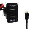 USB + HDMI Şarj Soket Paneli