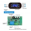 XH-W1308 Röle Çıkışlı Dijital Termostat 220V Sıcaklık Kontrol Cihazı 