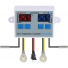XK-W1088 İkili Dijital Sıcaklık Kontrollü Termostat - 12V/DC 120W