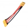 XT60 Lipo Pil Paralel Şarj Kablosu 2/1 Erkek Dişi