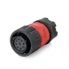 YM-20-J09PE-02-001 9-Pin Su Geçirmez Konnektör - Dişi