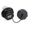 YU-USB2-JSX-01-001 Su Geçirmez USB Konnektör - Dişi