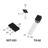 Z0107 SMD - SOT223 Z7M Triyak
