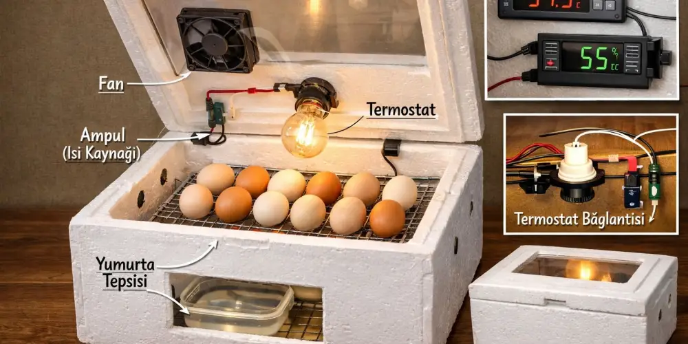 Kuluçka Makinesi Yapımı: Evde Adım Adım Kendi Kuluçka Makinenizi Yapın