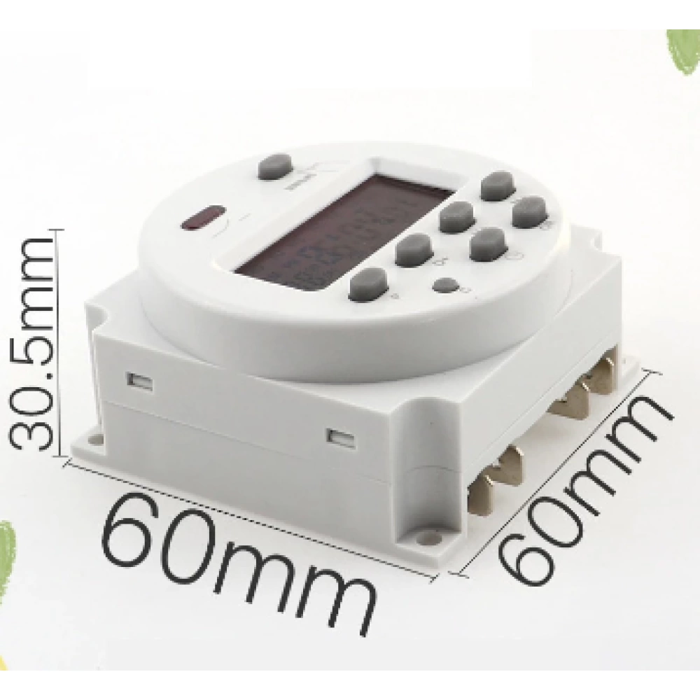 Zaman Saati 12VDC Zaman Ayarlanabilir Roleli Timer