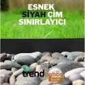 Çim Sınırlayıcı Esnek 25 MT SİYAH Çim Ayırıcı