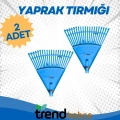 PLASTİK MAVİ BAHÇE TIRMIĞI (2 ADET)