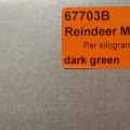 Reindeer moss dark green şoklanmış norveç yosunu 4 kg