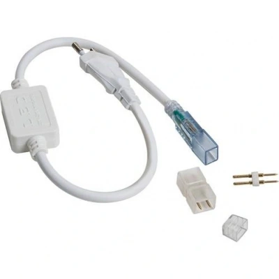 220V Dış Mekan Hortum Şerit Led Bağlantı Fişi