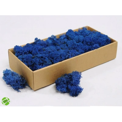 Reindeer moss MAVİ şoklanmış norveç yosunu (250GR)