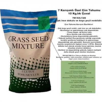 7m sultan çim tohumu 10 kg