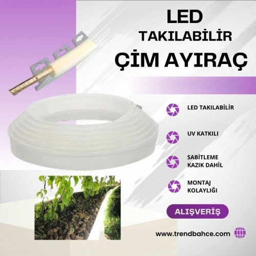 LED TAKILABİLİR ÇİM AYIRAÇ