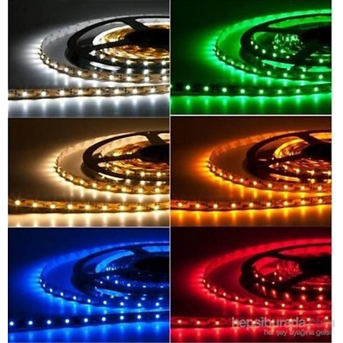 220V Dış Mekan Hortum Şerit Led Beyaz