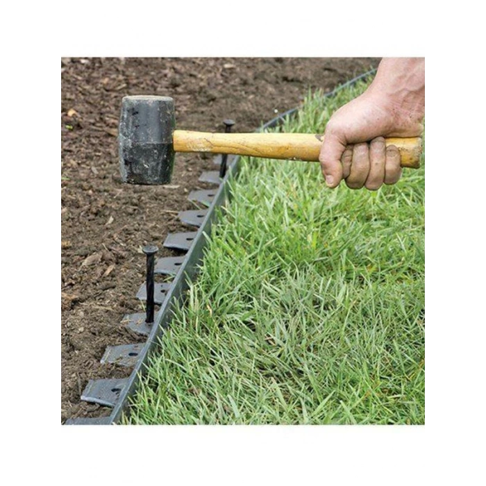 Çim sınırlayıcı siyah kazık 1 paket (50adet)