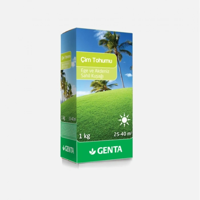 Genta EGE VE AKDENİZ SAHİL KUŞAĞI Çim Tohumu 1 Kg