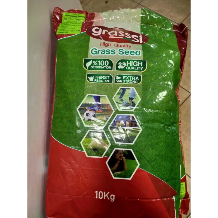 GrassSi Çim Tohumu Ithal 6li Karışım 10 KG