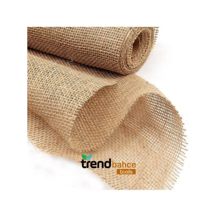 Jüt 7 Ons Kanaviçe Hasır Keten Telis Kumaş Telis Naturel