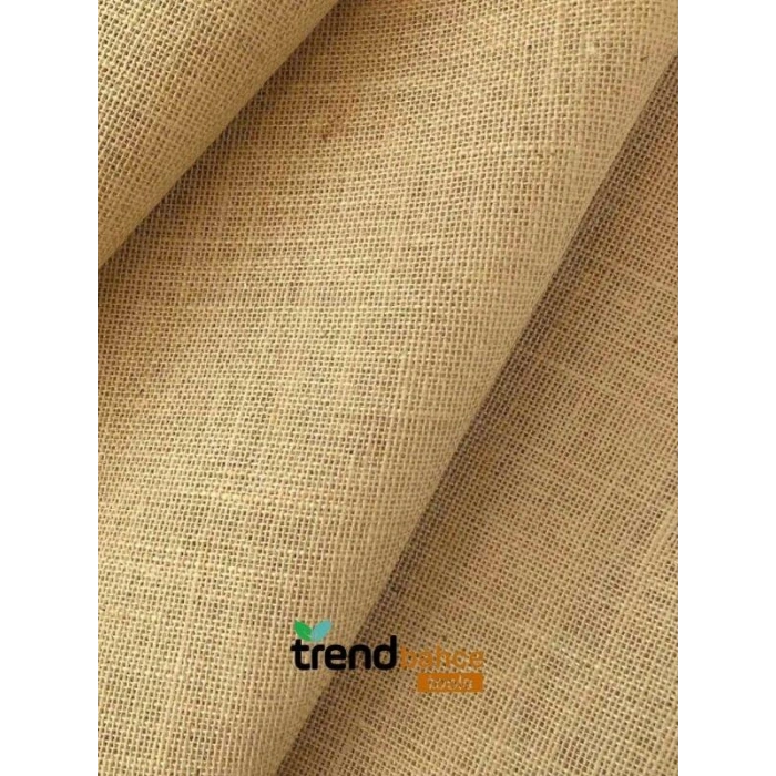Jüt 7 Ons Kanaviçe Hasır Keten Telis Kumaş Telis Naturel