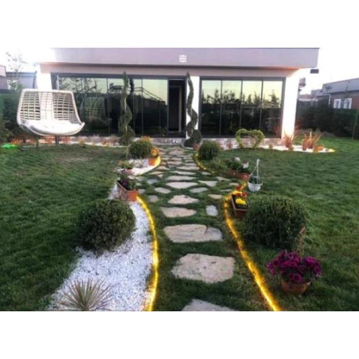 Led Takılabilir Çim Sınırlayıcı 25 MTL Çim Ayırıcı