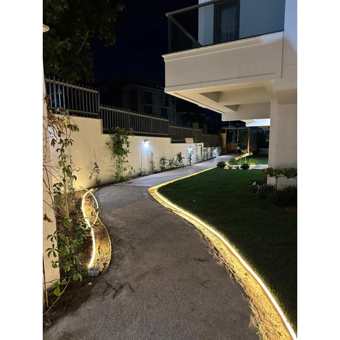 Led Takılabilir Çim Sınırlayıcı 25 MTL Çim Ayırıcı