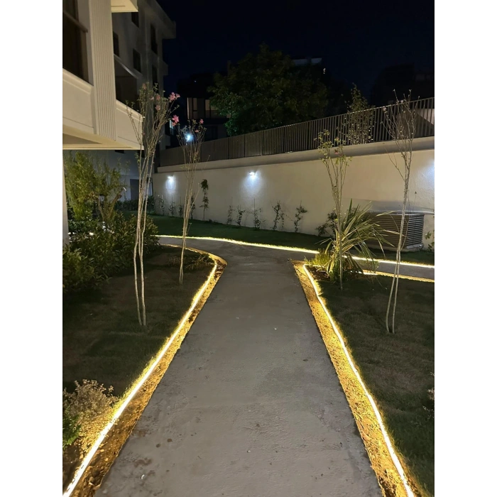 Led Takılabilir Çim Sınırlayıcı 25 MTL Çim Ayırıcı