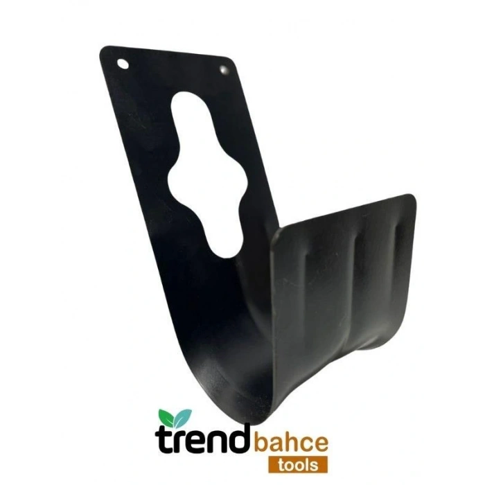 Metal Hortum Toplama Aparatı Bahçe Duvar Hortum Sarma Aparatı (SİYAH)