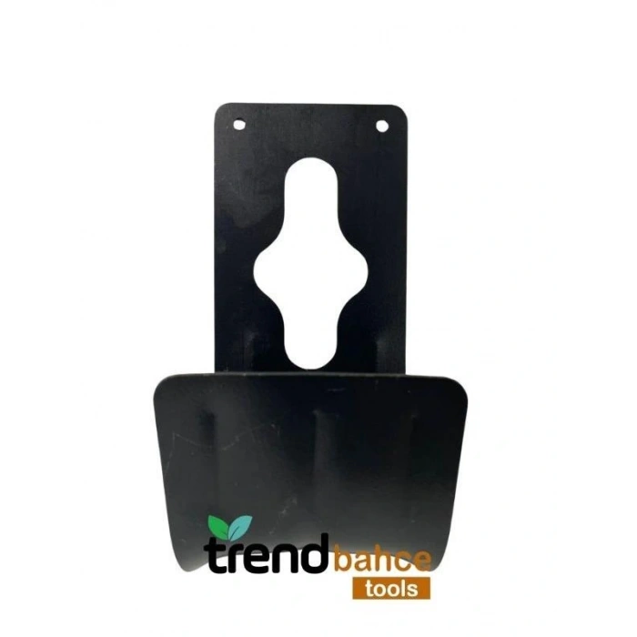 Metal Hortum Toplama Aparatı Bahçe Duvar Hortum Sarma Aparatı (SİYAH)