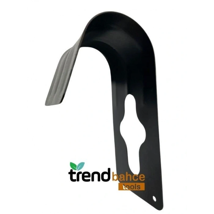 Metal Hortum Toplama Aparatı Bahçe Duvar Hortum Sarma Aparatı (SİYAH)