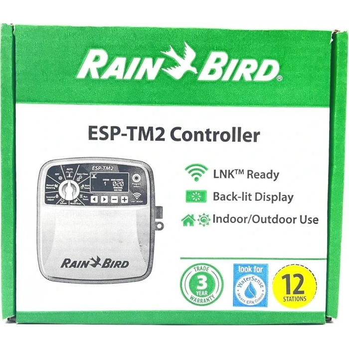 Rainbird ESP-TM2 12 İstasyon İç Mekan Otomatik Sulama Sistemi Kontrol Ünitesi