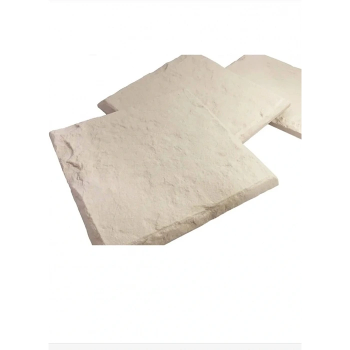 Taş Görünümlü Adım Taşı PVC Bahçe Yürüyüş Yolu Bej Renk