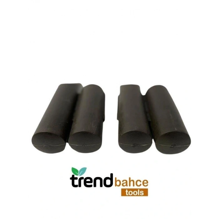 Trendbahce Ahşap Görünümlü Çim Bordürü 2.3 METRE Çim Ayırıcı Siyah