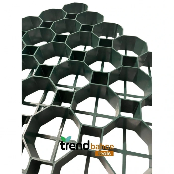 Trendbahce Çim Çakıl Tutucu Izgara 1 m2