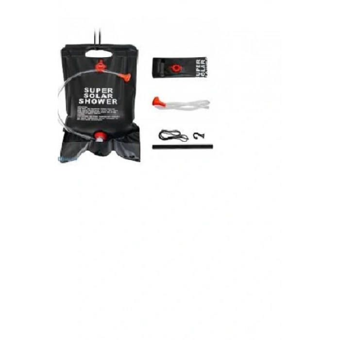 Trendbahce Solar Güneş Enerjili 20 Litre Katlanır Su Deposu Kamp Duşu