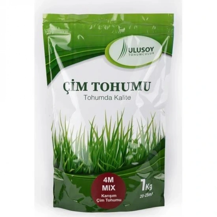 Ulusoy4M Mix Çim Tohumu Karışımı 1Kg