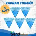 PLASTİK MAVİ BAHÇE TIRMIĞI (5 ADET)