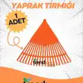 PLASTİK TURUNCU BAHÇE TIRMIĞI