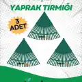 PLASTİK YEŞİL BAHÇE TIRMIĞI (3LÜ SET)