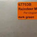 Reindeer moss dark green şoklanmış norveç yosunu 4 kg