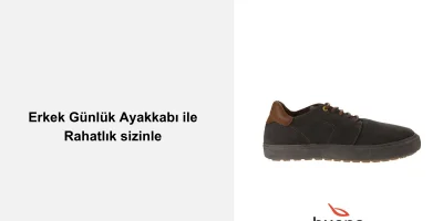Erkek Günlük Ayakkabı ile Rahatlık sizinle