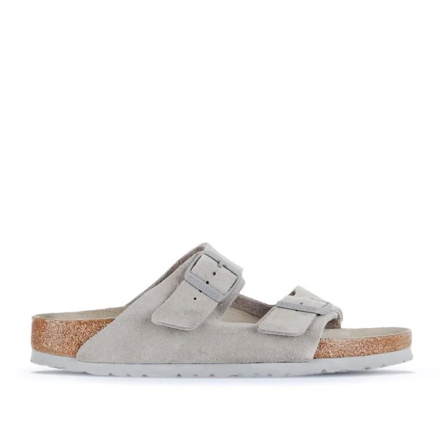 Açık Gri Bırkenstock Arizona Unisex Terlik