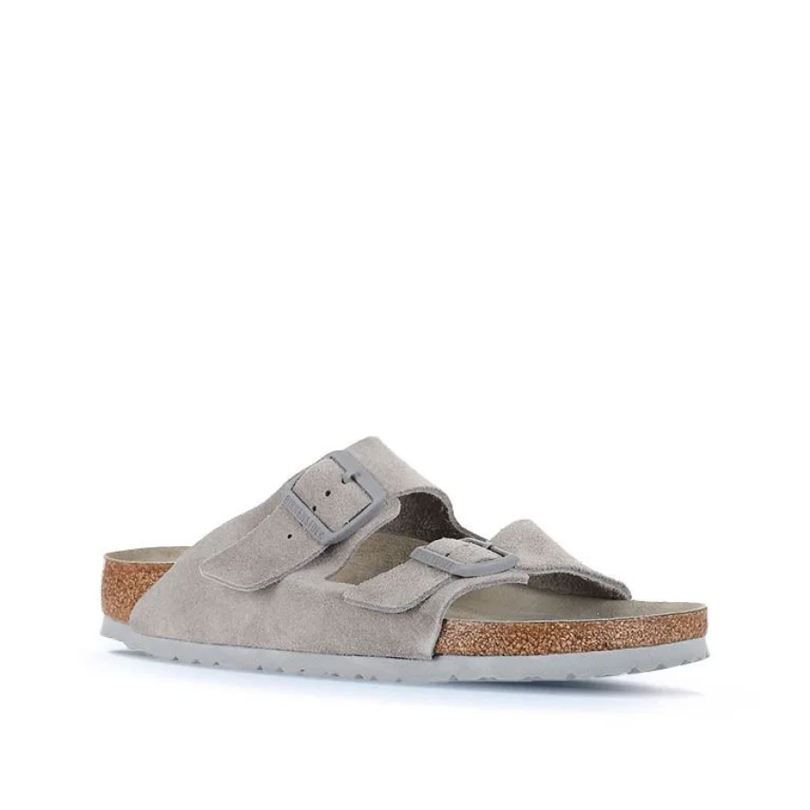 Açık Gri Bırkenstock Arizona Unisex Terlik
