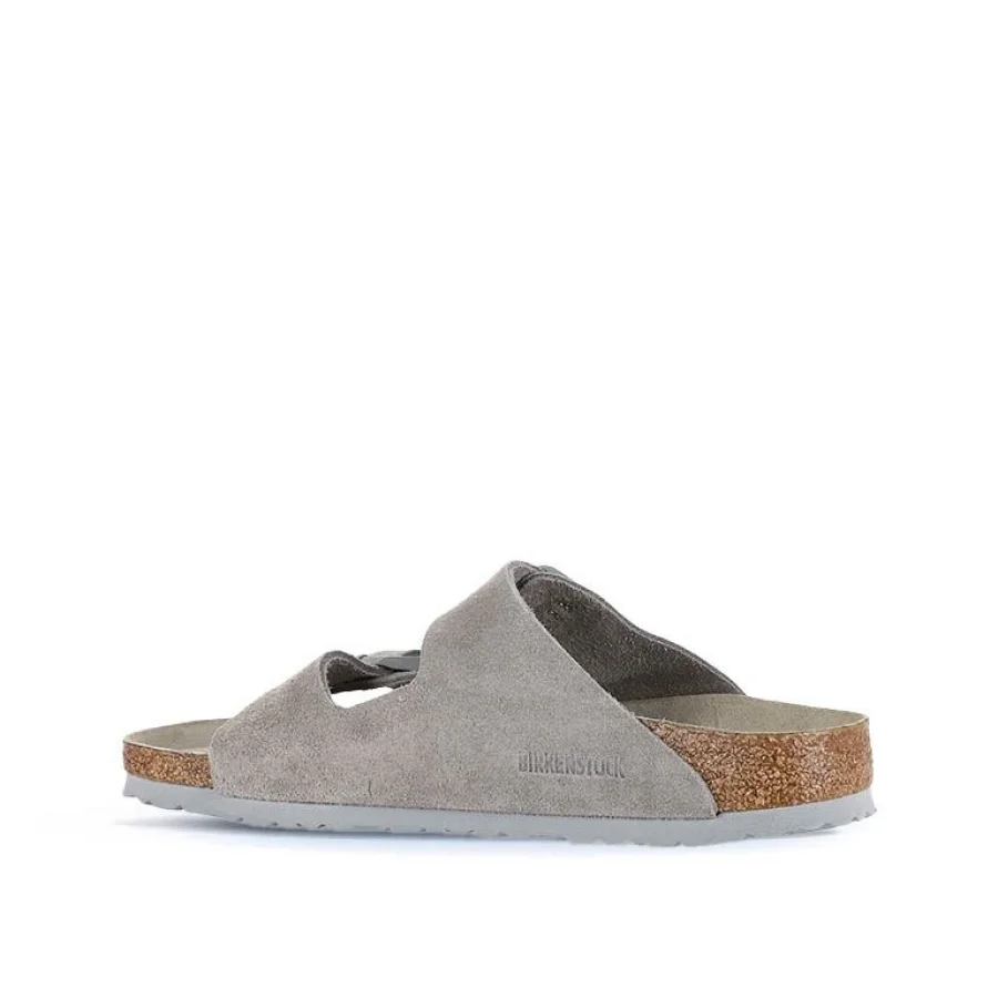 Açık Gri Bırkenstock Arizona Unisex Terlik