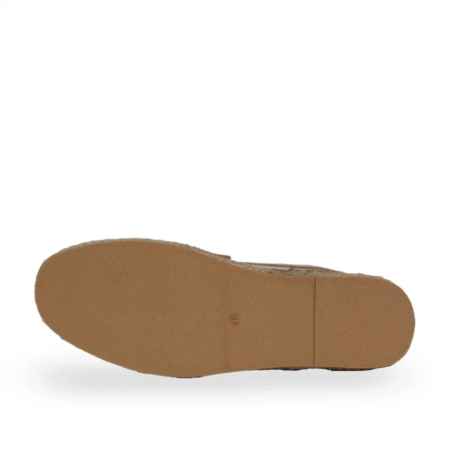 Bej Süet Erkek Espadril Ayakkabı