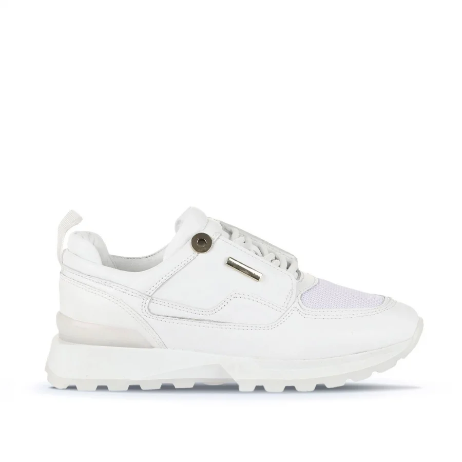 Beyaz Deri Kadın Sneakers