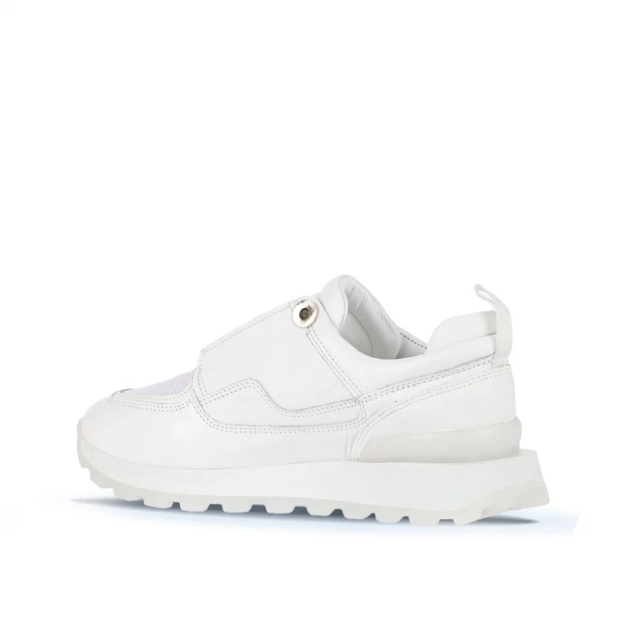 Beyaz Deri Kadın Sneakers