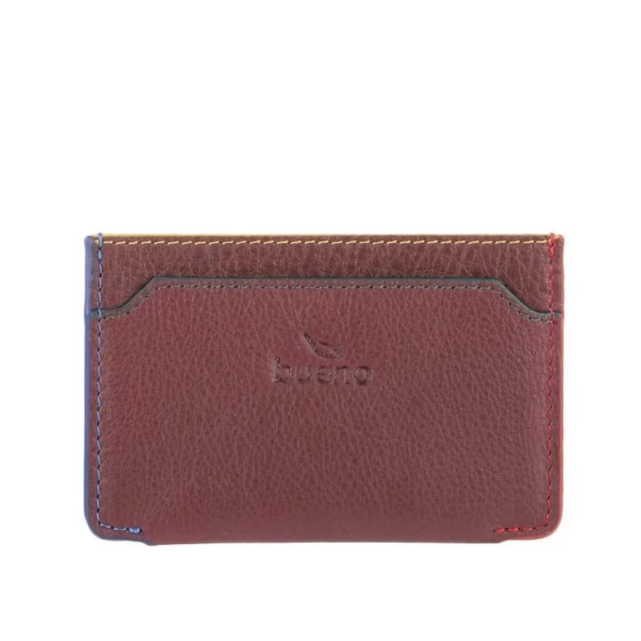 Bordo Deri Unisex Kartlık