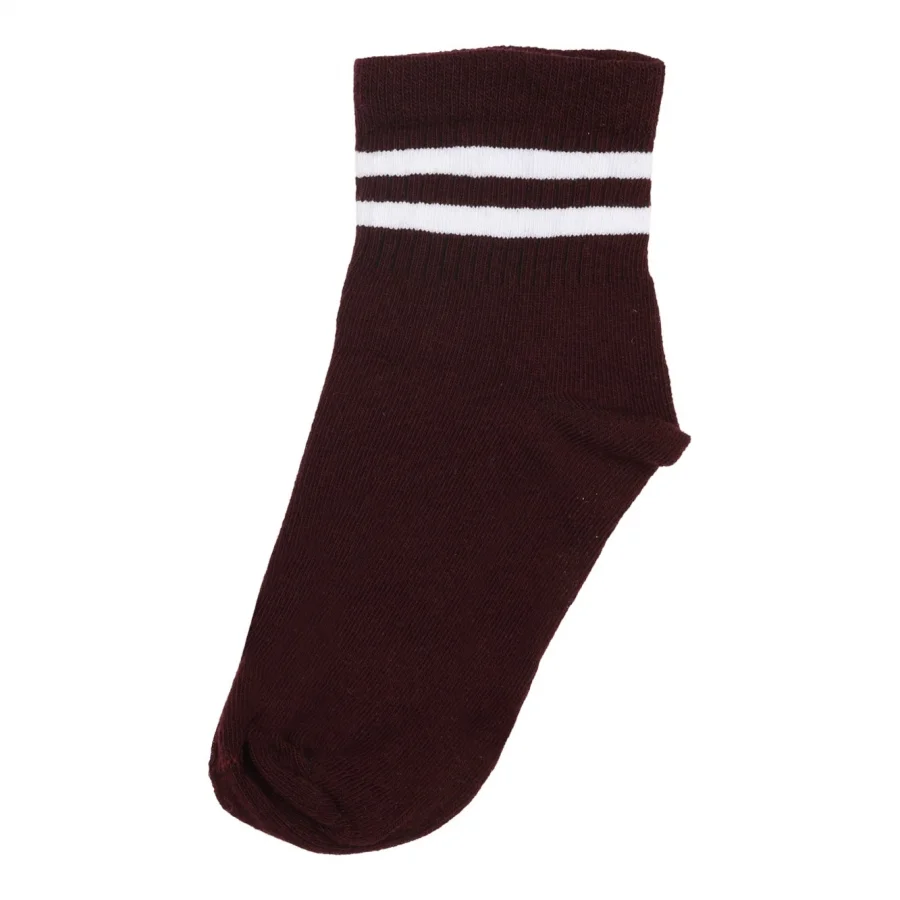 Bordo Klj Çorap