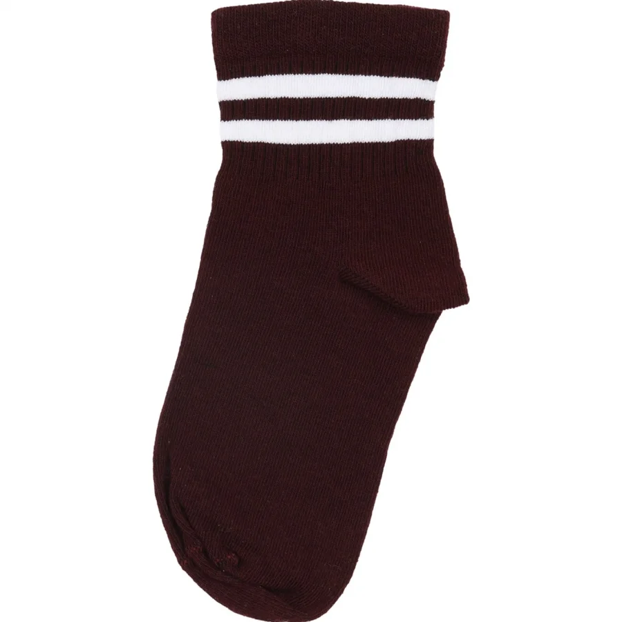 Bordo Klj Çorap