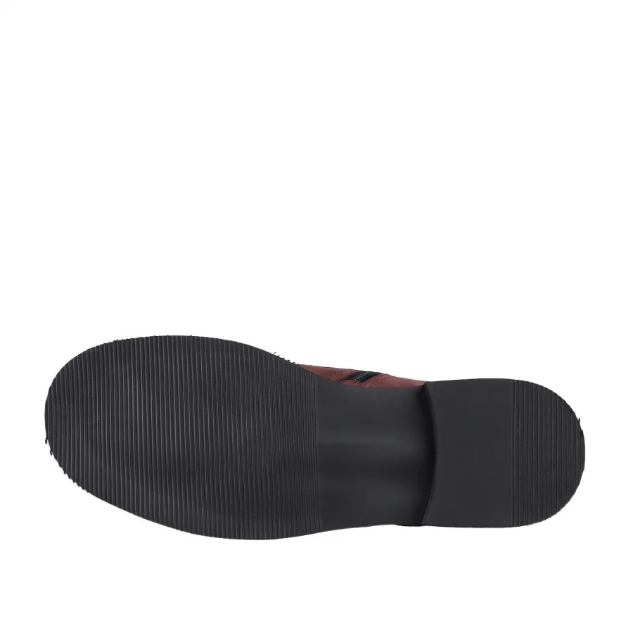 Bordo Koyu Nubuk Erkek Spor Bot